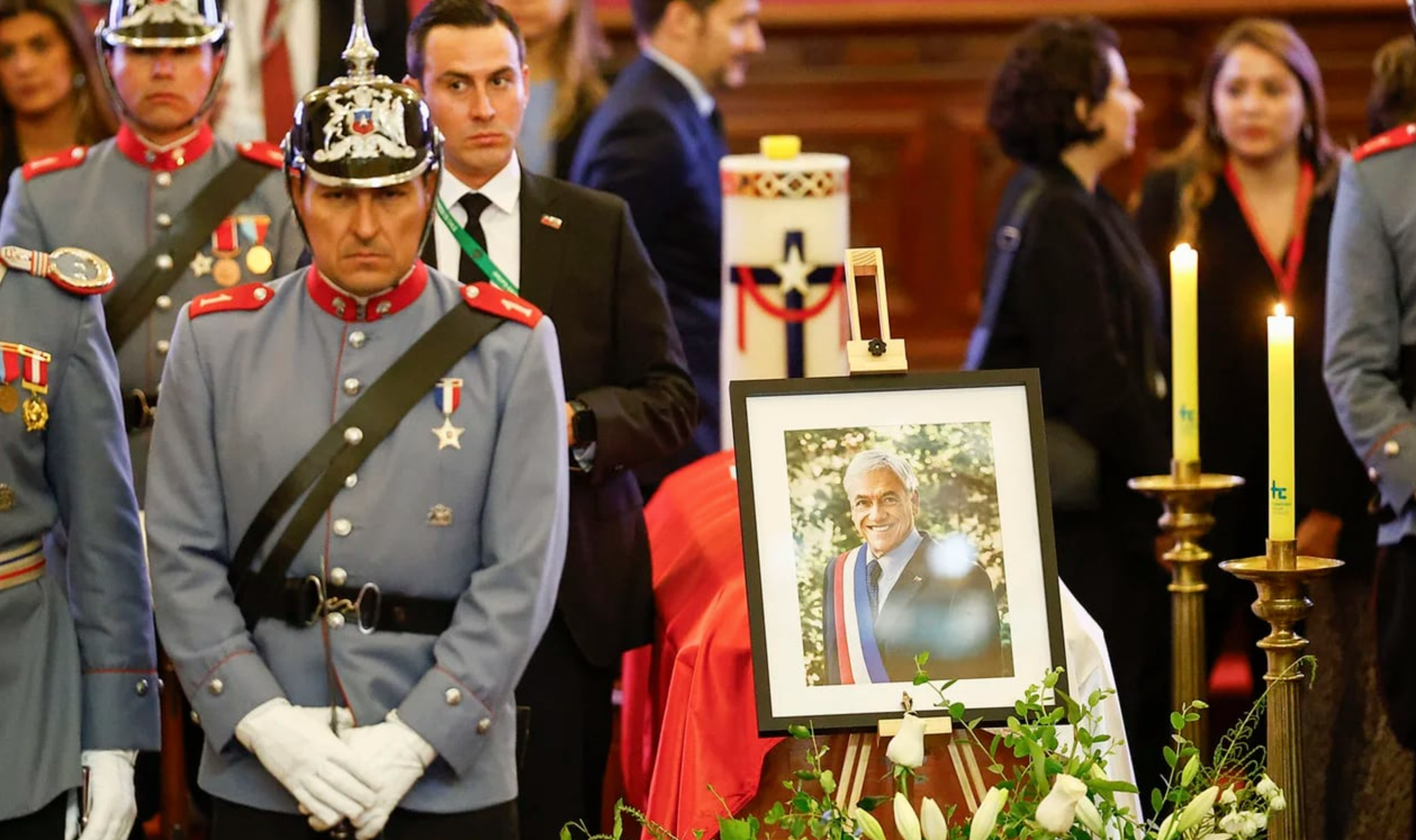 Chile despide a Sebastián Piñera con un funeral de Estado